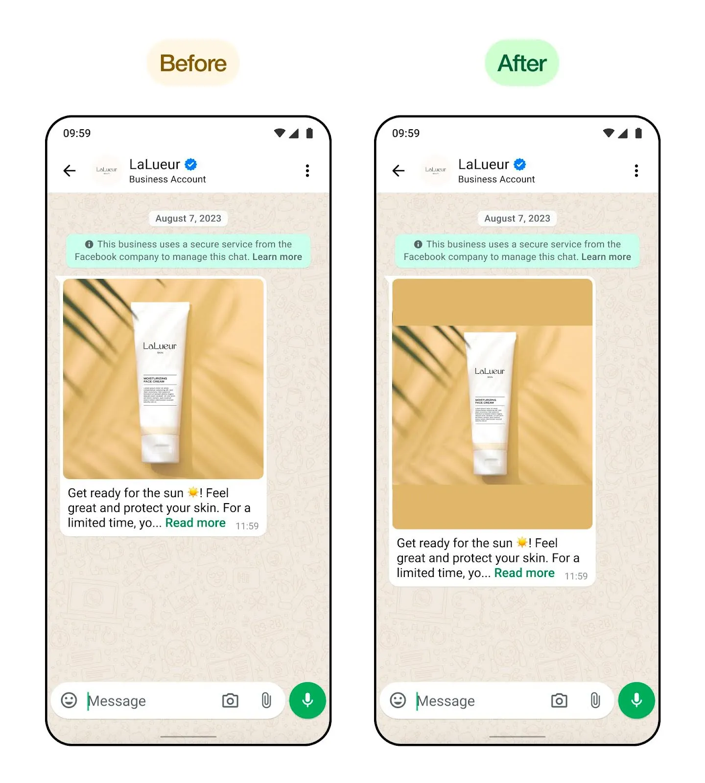 Example of image banner