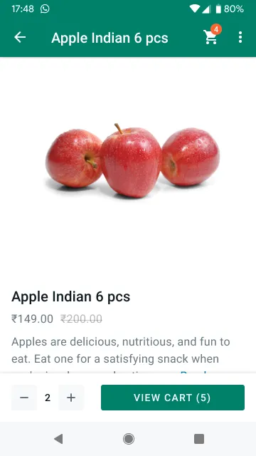 Product Detail Page example